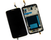 Orignal LCD Screen Display + Touch Digitizer Assembly with Frame for LG G2 D800 D801 D803 - Black
