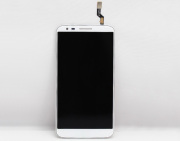 Orignal LCD Screen Display + Touch Digitizer Assembly with Frame for LG G2 D802 D805 - White