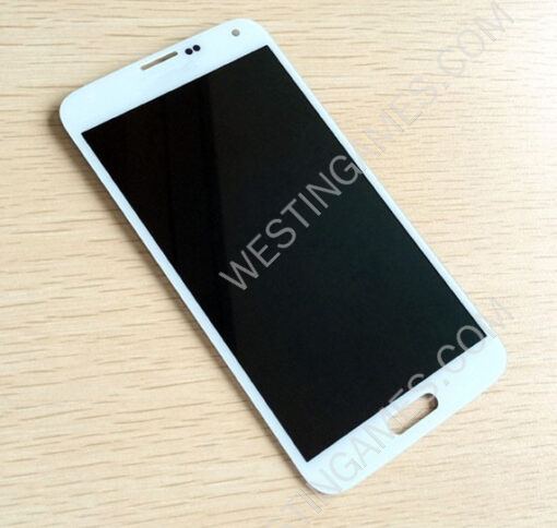 Original LCD Screen Display with Touch Digitizer Assembly for Samsung Galaxy S5 I9600 G9006V - White - Image 2