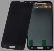 Original LCD Screen Display with Touch Digitizer Assembly for Samsung Galaxy S5 I9600 G9006V - Black 02