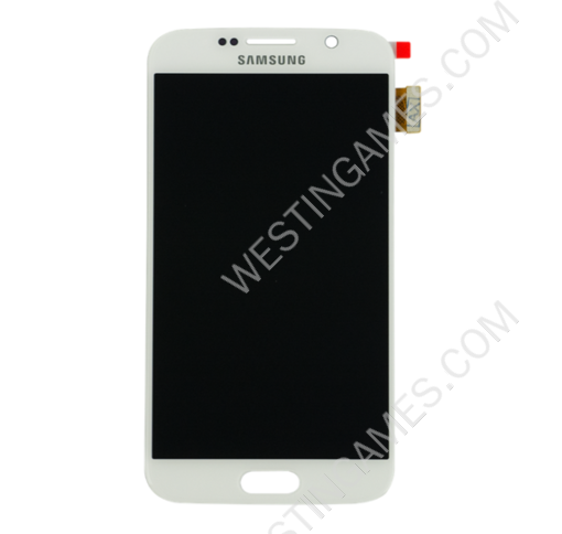 Original LCD Screen Display + Touch Digitizer Assembly for Samsung Galaxy S6 G9200 - White
