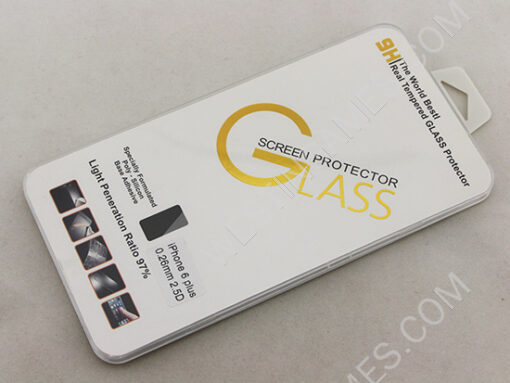 0.26mm 9H Real Tempered Glass Film Screen Protector Cover for iPhone 6 Plus 5.5”