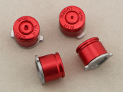9mm ABXY Bullet Shell Button Mod Kit for PS4 PS3 PS2 Controller Joystick - Red 03