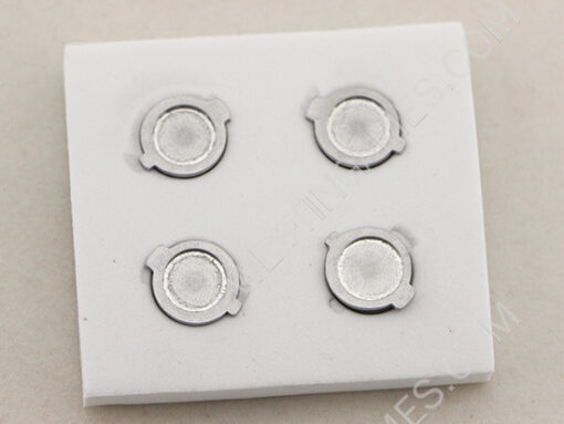 9mm ABXY Bullet Shell Button Mod Kit for PS4 PS3 PS2 Controller Joystick - Grey - Image 2