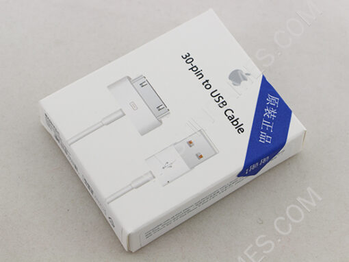 Original USB Charging Data Cable Cord with Packing for iPhone 4/4S - White