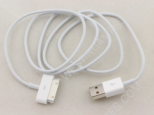 Original USB Charging Data Cable Cord with Packing for iPhone 4/4S - White - Image 4