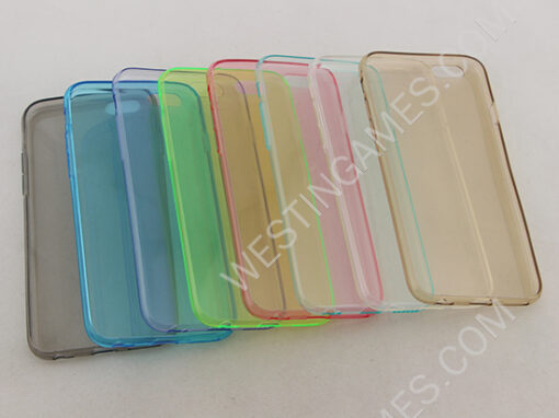 Transparent Crystal Soft TPU Case Cover Skin Matte Surface For iPhone 6 4.7” - 8 Colors - Image 4