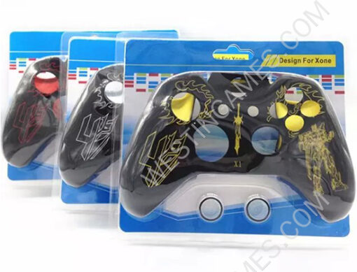 Protective Silicone Case with Transformers Pattern + TPU Cap for XBOX ONE Controller 3 Colors