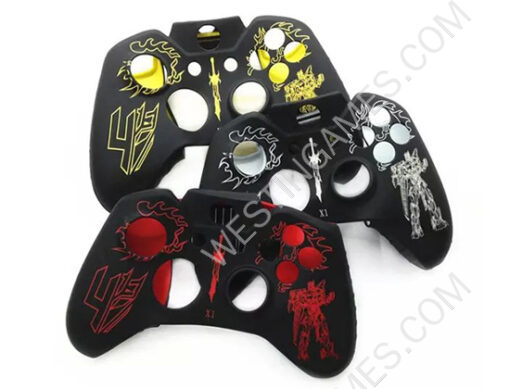 Protective Silicone Case with Transformers Pattern + TPU Cap for XBOX ONE Controller 3 Colors - Image 2