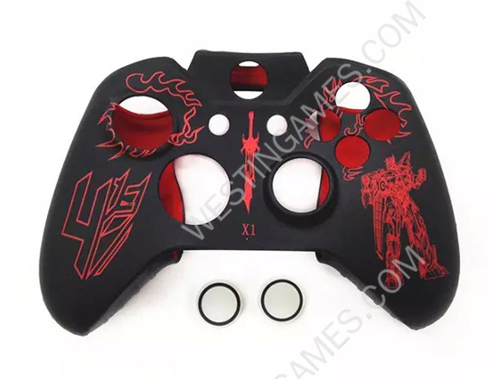 Protective Silicone Case with Transformers Pattern + TPU Cap for XBOX ONE Controller 3 Colors - Image 3