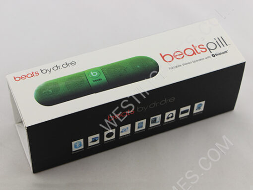Mini Bluetooth Portable Speaker Wireless Audio System for Beats by Dr. Dre Beats Pill - Green (A) - Image 8