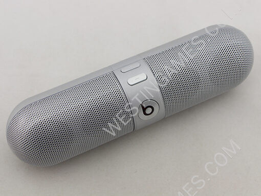 Mini Bluetooth Portable Speaker Wireless Audio System for Beats by Dr. Dre Beats Pill - Silver (A)