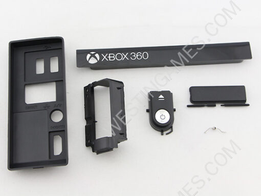 Complete Body Housing Shell Case Replacement for New XBOX360 E Slim - Black - Image 5