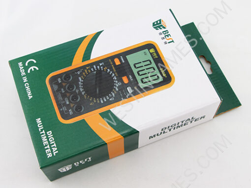 BEST-890B+ High Accuracy  Auto-Range LCD Display Digital Multimeter Volt Amp Ohm Capacitance Tester