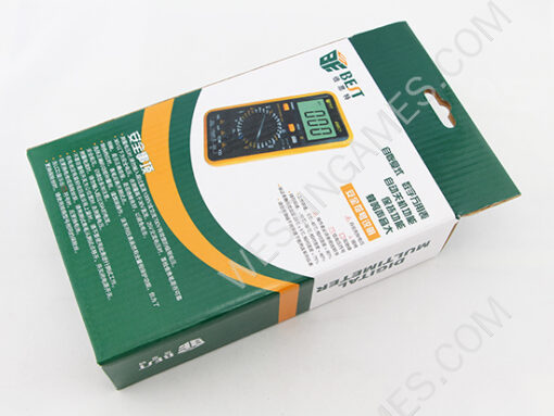 BEST-890B+ High Accuracy  Auto-Range LCD Display Digital Multimeter Volt Amp Ohm Capacitance Tester - Image 2