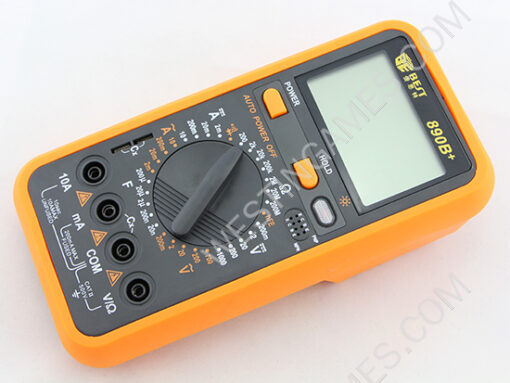 BEST-890B+ High Accuracy  Auto-Range LCD Display Digital Multimeter Volt Amp Ohm Capacitance Tester - Image 4