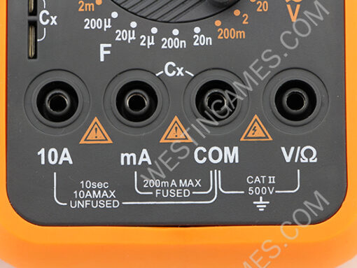 BEST-890B+ High Accuracy  Auto-Range LCD Display Digital Multimeter Volt Amp Ohm Capacitance Tester - Image 7