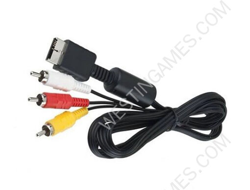 Original Audio Video AV Out Cable Cord for PlayStation PS PS2