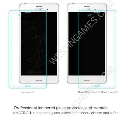Tempered Glass Screen Protector Glass Film Protection Explosion screen 9H 0.33mm for  Sony Xperia Z3 - Image 5