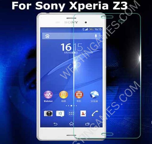 Tempered Glass Screen Protector Glass Film Protection Explosion screen 9H 0.33mm for  Sony Xperia Z3 - Image 6