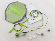 In-ear Sport Headphones with Mic and Voice Control fit iPhone iPod for Bose Sie2i Green-Black (A+) 04
