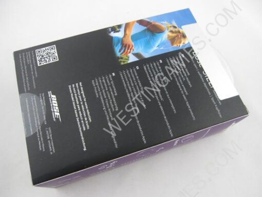 In-ear Sport Headphones with Mic and Voice Control fit iPhone iPod for Bose Sie2i Blue-Black (A+) - Image 9