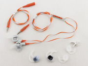 In-ear Sport Headphones with Mic and Voice Control fit iPhone iPod for Bose Sie2i Orange-White (A+) 03