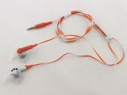 In-ear Sport Headphones with Mic and Voice Control fit iPhone iPod for Bose Sie2i Orange-White (A+) 04