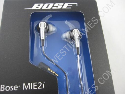 In-ear Audio Headphones Headset with Microphone Fit iPhone iPad for Bose MIE2i - Black (A+ Grade) - Image 2