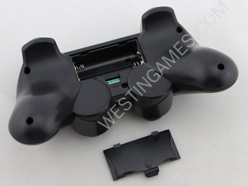 3-in-1 2.4G Wireless Vibration Handle Controller for PS3 PS2 and PC - Black - Image 6