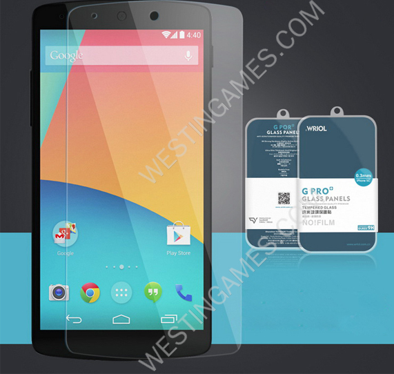 Tempered Glass Screen Protector Glass Film Protection Explosion screen 9H 0.33mm for  Motorola(Google) Nexus 5 - Image 3