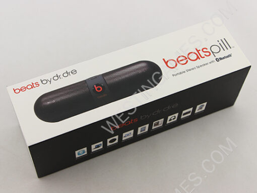Mini Bluetooth Portable Speaker Wireless Audio System for Beats by Dr. Dre Beats Pill - Black (A) - Image 6