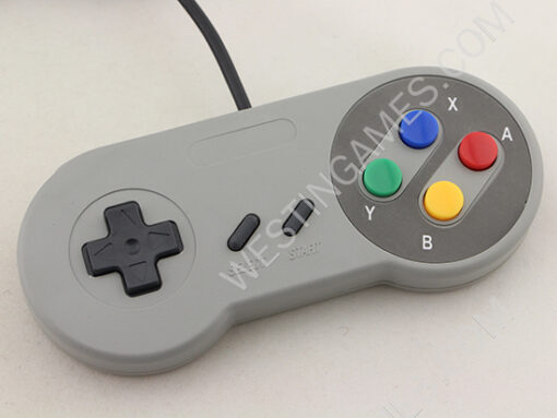 New Super Famicom SFC SNES Controller Gamepad Joypad for PC USB Windows Mac - Colorful Button - Image 2