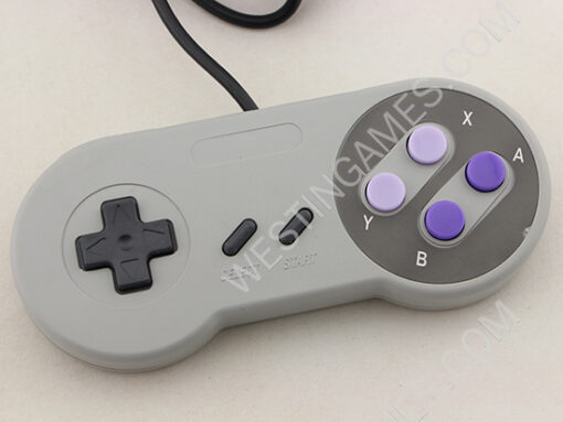 New Super Famicom SFC SNES Controller Gamepad Joypad for PC USB Windows Mac - Purple Button - Image 2