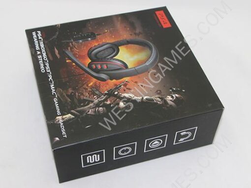 5 in 1 Luxury Wired Stereo Headset Headphone with Mic for PS4/PS3/XBOX 360 /PC/MAC
