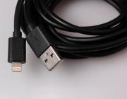 3m Belkin Lightning Charging Data Sync Cable for iPhone 5/5S/5C iPad Mini - Black 02