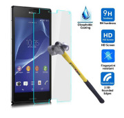 Tempered Glass Screen Protector Glass Film Protection Explosion screen 9H 0.33mm for  Sony Xperia Z3 Compact 03