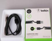 1.8m Belkin Lightning Charging Data Sync Cable for iPhone 5/5S/5C iPad Air - Black