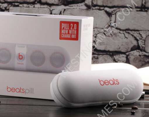 New Bluetooth Portable Speaker Wireless Audio System for Beats By Dr. Dre Beats Pill 2.0 - White A+ - Image 2