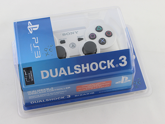 Bluetooth Wireless Controller New Blister Packing for Sony PS3 EU Version - White