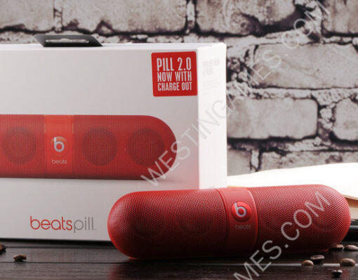 New Bluetooth Portable Speaker Wireless Audio System for Beats By Dr. Dre Beats Pill 2.0 - Red A+ - Image 2