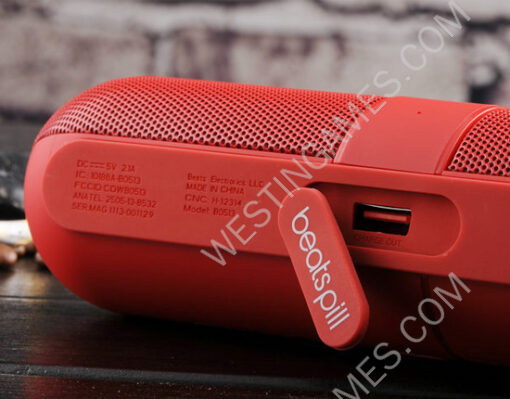 New Bluetooth Portable Speaker Wireless Audio System for Beats By Dr. Dre Beats Pill 2.0 - Red A+ - Image 3