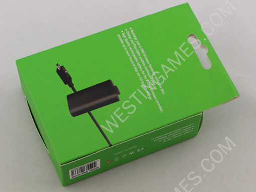 Play and Charge Rechargeable 1400 mAh Battery Kit for XBOX ONE Controller - Black - Image 7