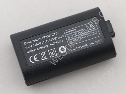 Play and Charge Rechargeable 1400 mAh Battery Kit for XBOX ONE Controller - Black - Image 4