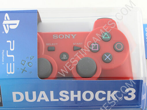 Bluetooth Wireless Controller New Blister Packing for Sony PS3 EU Version - Red - Image 2