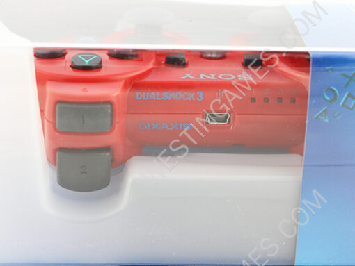 Bluetooth Wireless Controller New Blister Packing for Sony PS3 EU Version - Red - Image 3