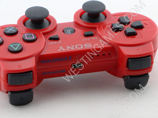 Bluetooth Wireless Controller New Blister Packing for Sony PS3 EU Version - Red - Image 6