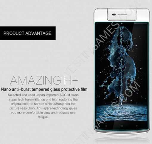 Tempered Glass Screen Protector Glass Film Protection Explosion screen 9H 0.33mm for Oppo N3 - Image 3