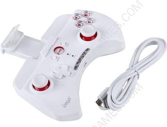 IPEGA PG-9025 Bluetooth 3.0 Multi-Media Controller for iPad / iPhone / Android / iOS PC - White - Image 4