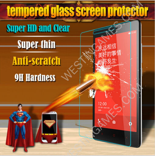 9H Ultra-thin HD Tempered Glass Screen Protector Explosion-proof Glass Film Protection for Xiaomi Hongmi Redmi Note Red Rice Note - Image 7